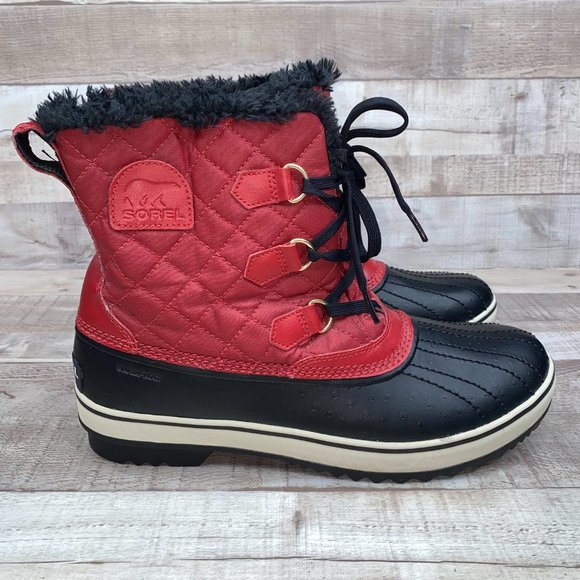 RARE: Sorel Tivoli IV Parc Lace Up Winter Boots Sz US 12 - Picture 1 of 10